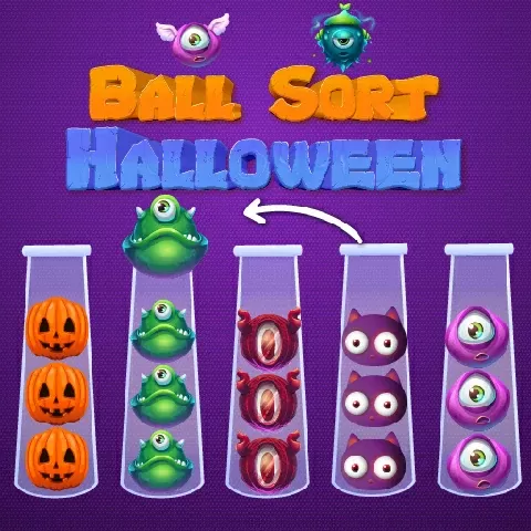 Ball Sort Halloween
